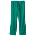 Fundamentals Unisex Full Drawstring Elastic Back Pant - Hunter Green Fundamentals Unisex Full Drawstring Elastic Back Pant - Hunter Green