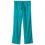 Fundamentals Unisex Full Drawstring Elastic Back Pant - Teal Green Fundamentals Unisex Full Drawstring Elastic Back Pant - Teal Green