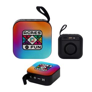 Full Color Square Bluetooth Speaker 1 Full Color Square Bluetooth Speaker 1