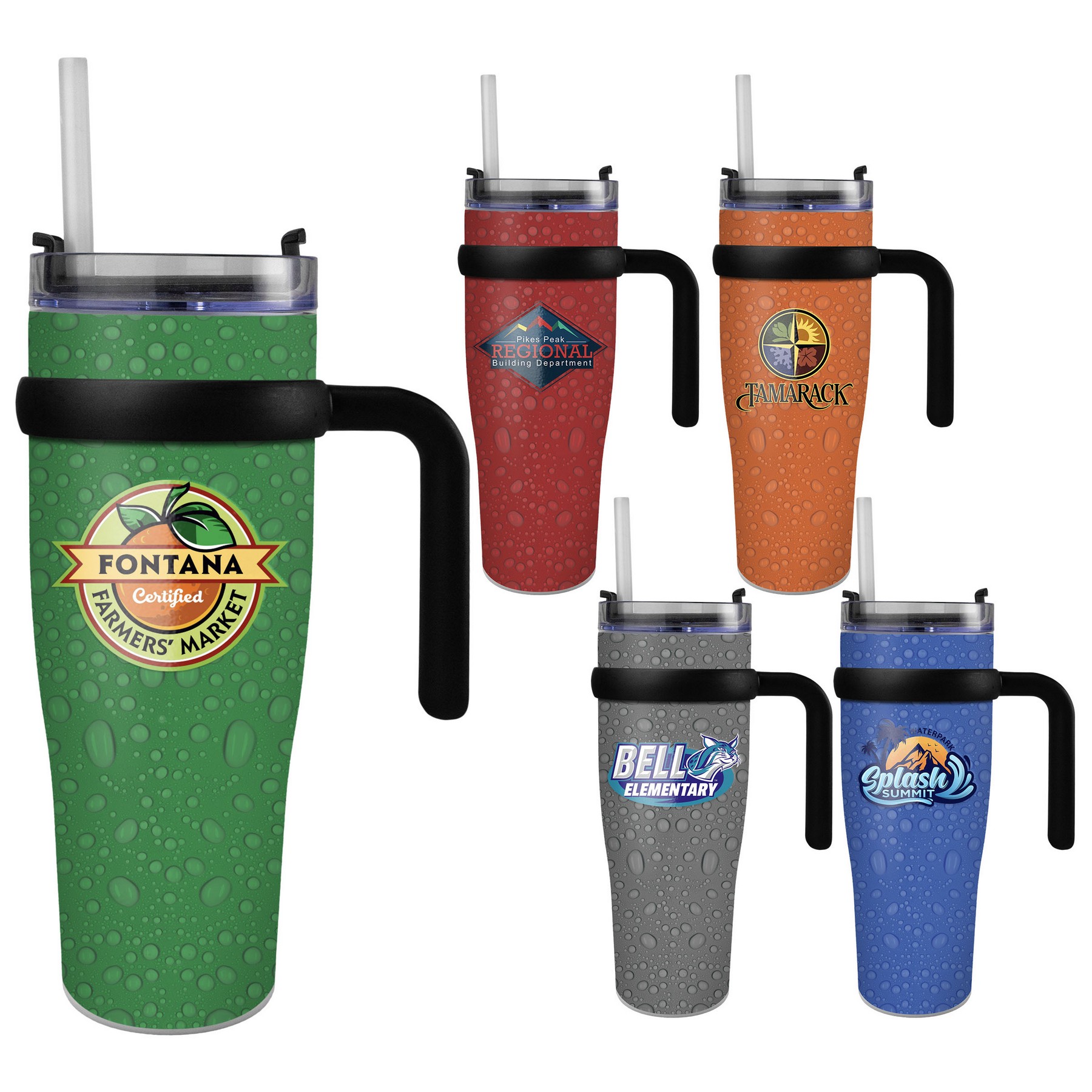 30 Oz. Recycled Raindrop Tumbler 1