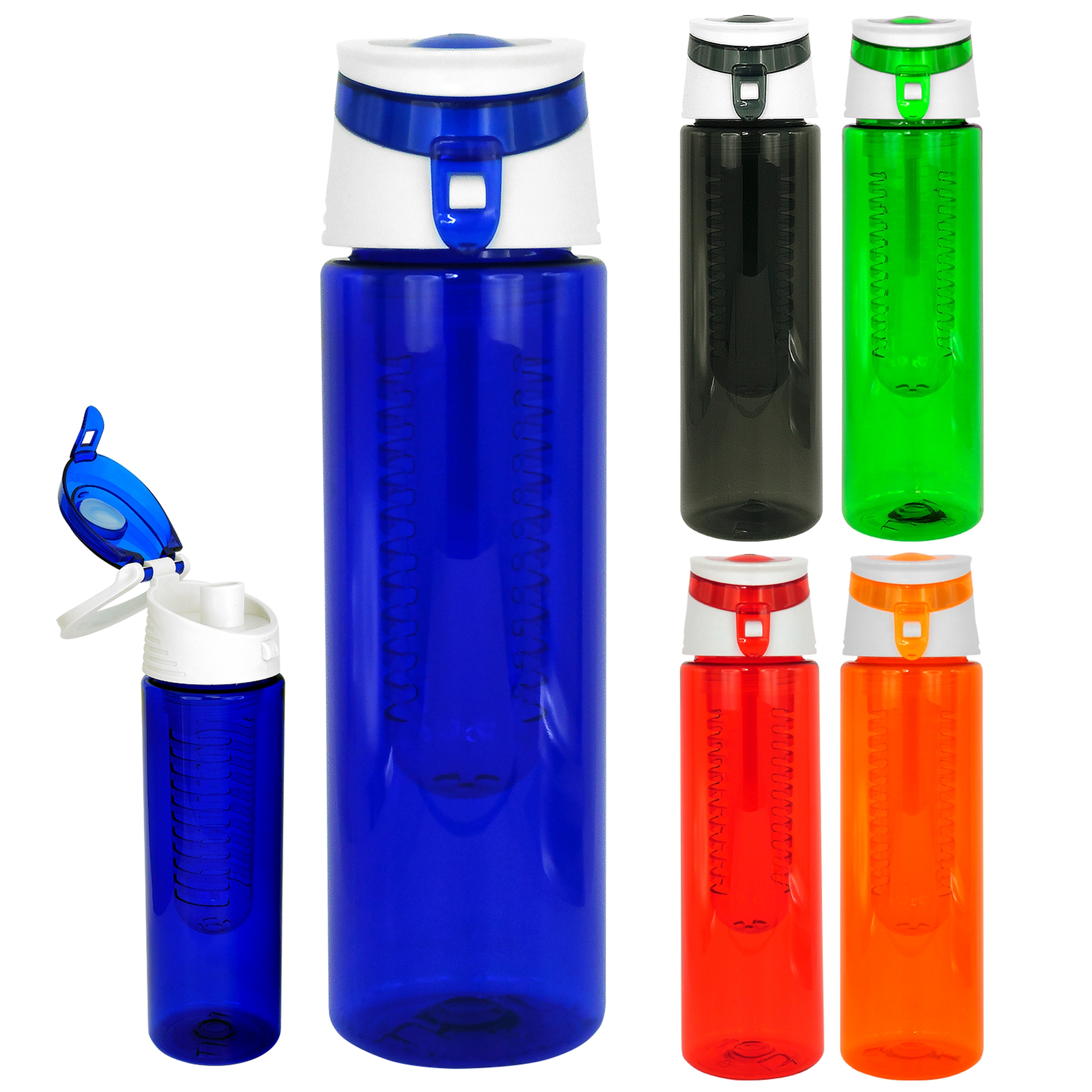 Trendy 24 oz. Colorful Bottle with Infuser 1
