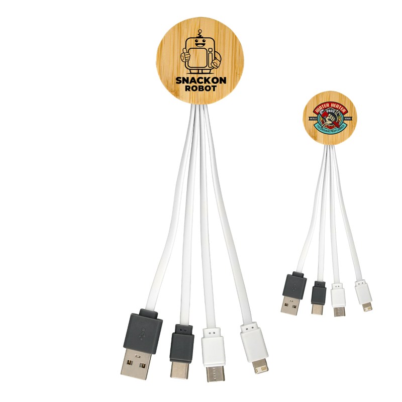Round 3" 1 Duo Bamboo Cable 1 Round 3" 1 Duo Bamboo Cable 1