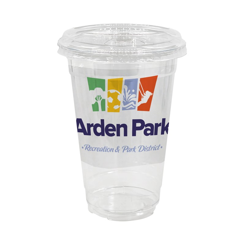 20 oz. Full Color Plastic Cup With Sip Top 1 20 oz. Full Color Plastic Cup With Sip Top 1