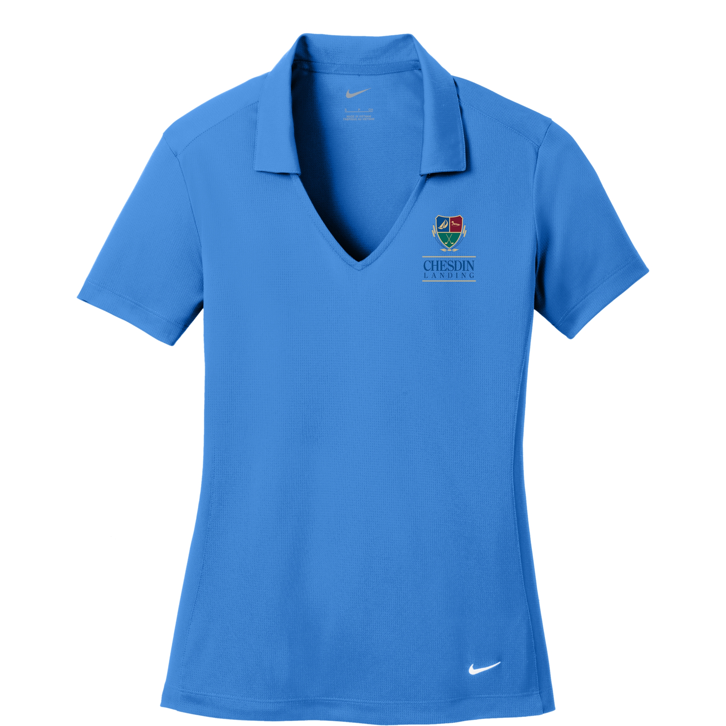 Nike® Ladies Dri-FIT Vertical Mesh Polo 2