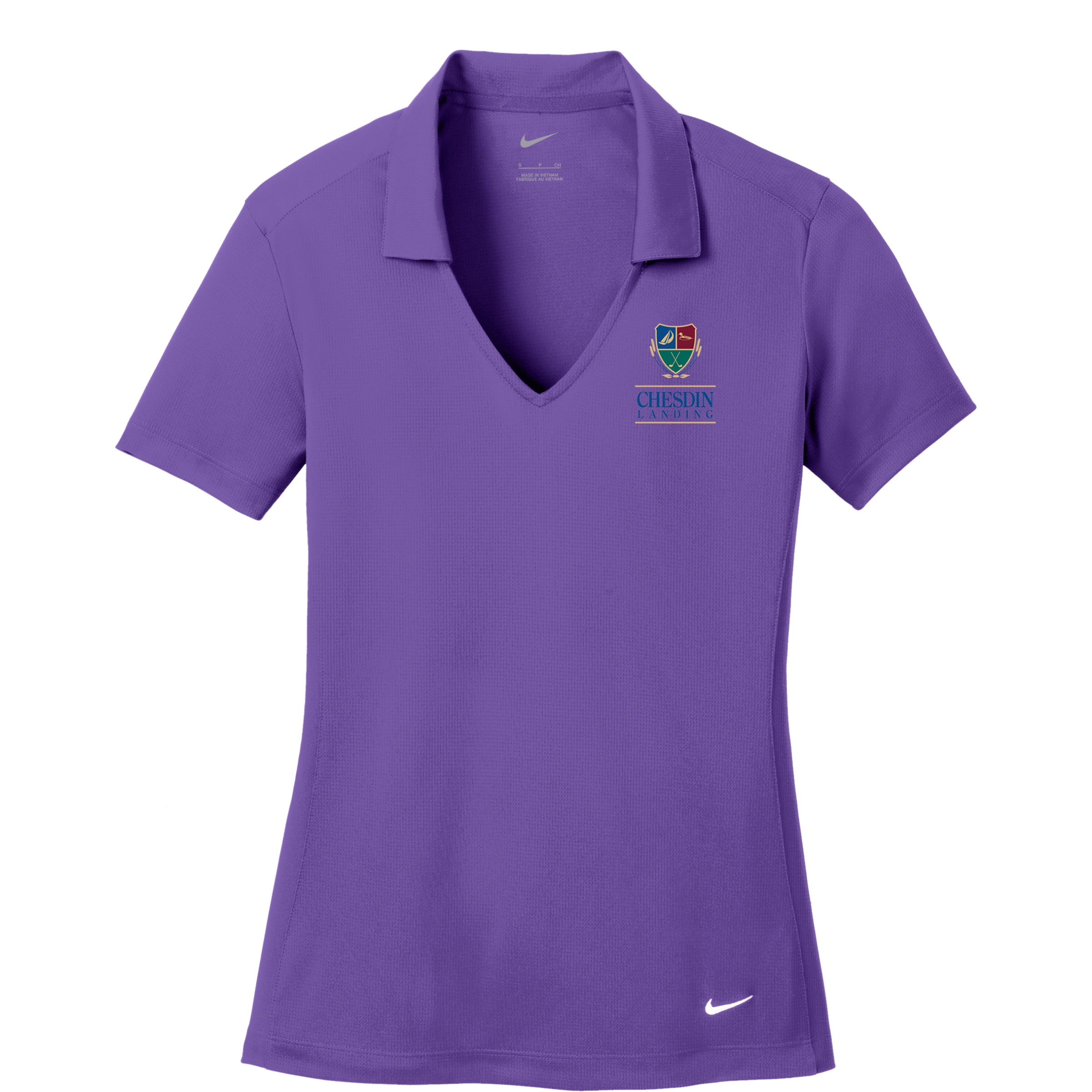 Nike® Ladies Dri-FIT Vertical Mesh Polo 2
