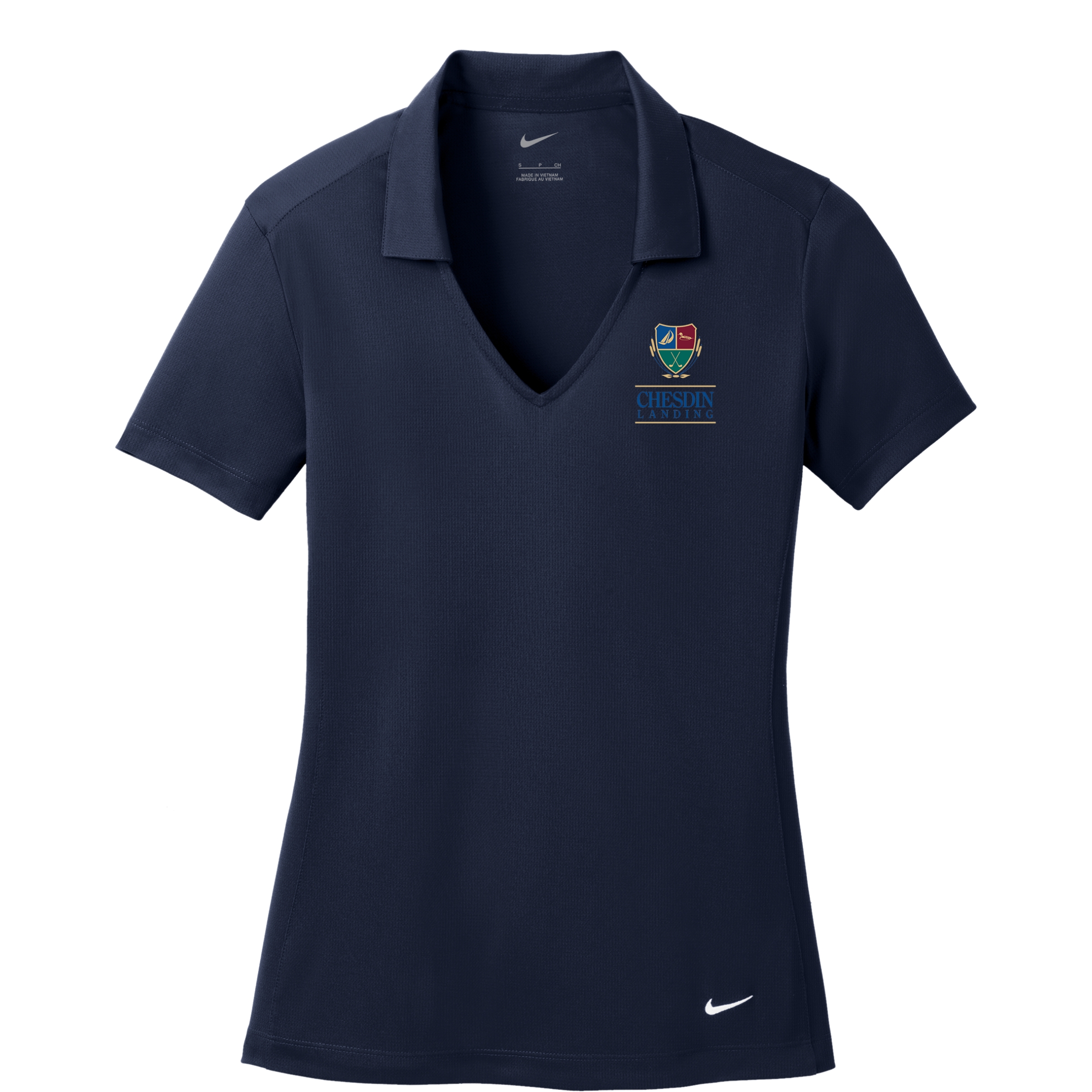 Nike® Ladies Dri-FIT Vertical Mesh Polo 2