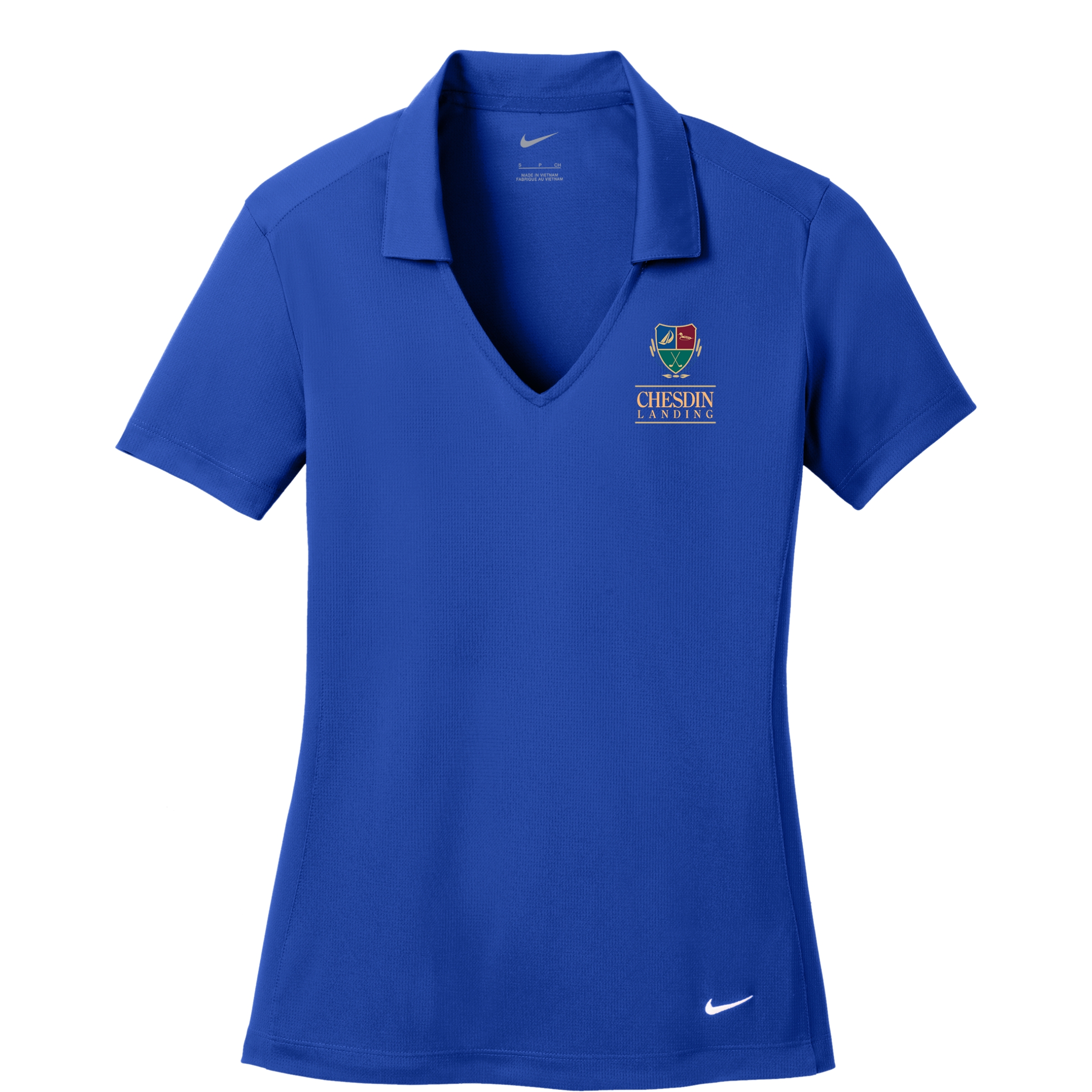 Nike® Ladies Dri-FIT Vertical Mesh Polo 2