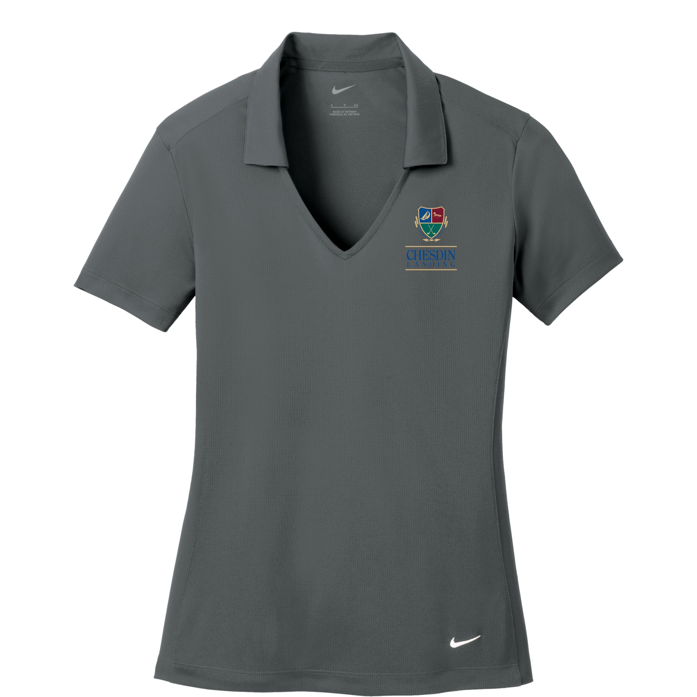 Nike® Ladies Dri-FIT Vertical Mesh Polo 2