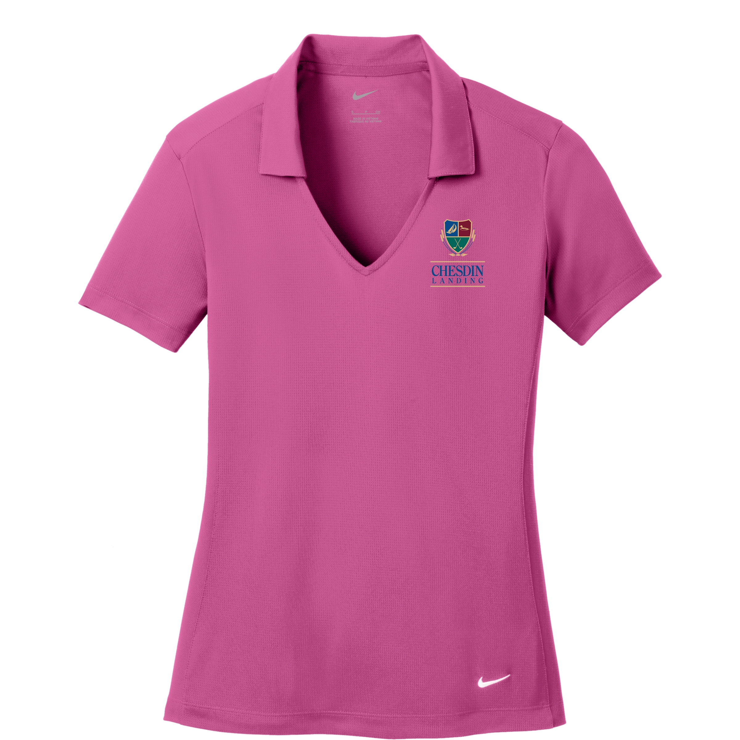 Nike® Ladies Dri-FIT Vertical Mesh Polo 2