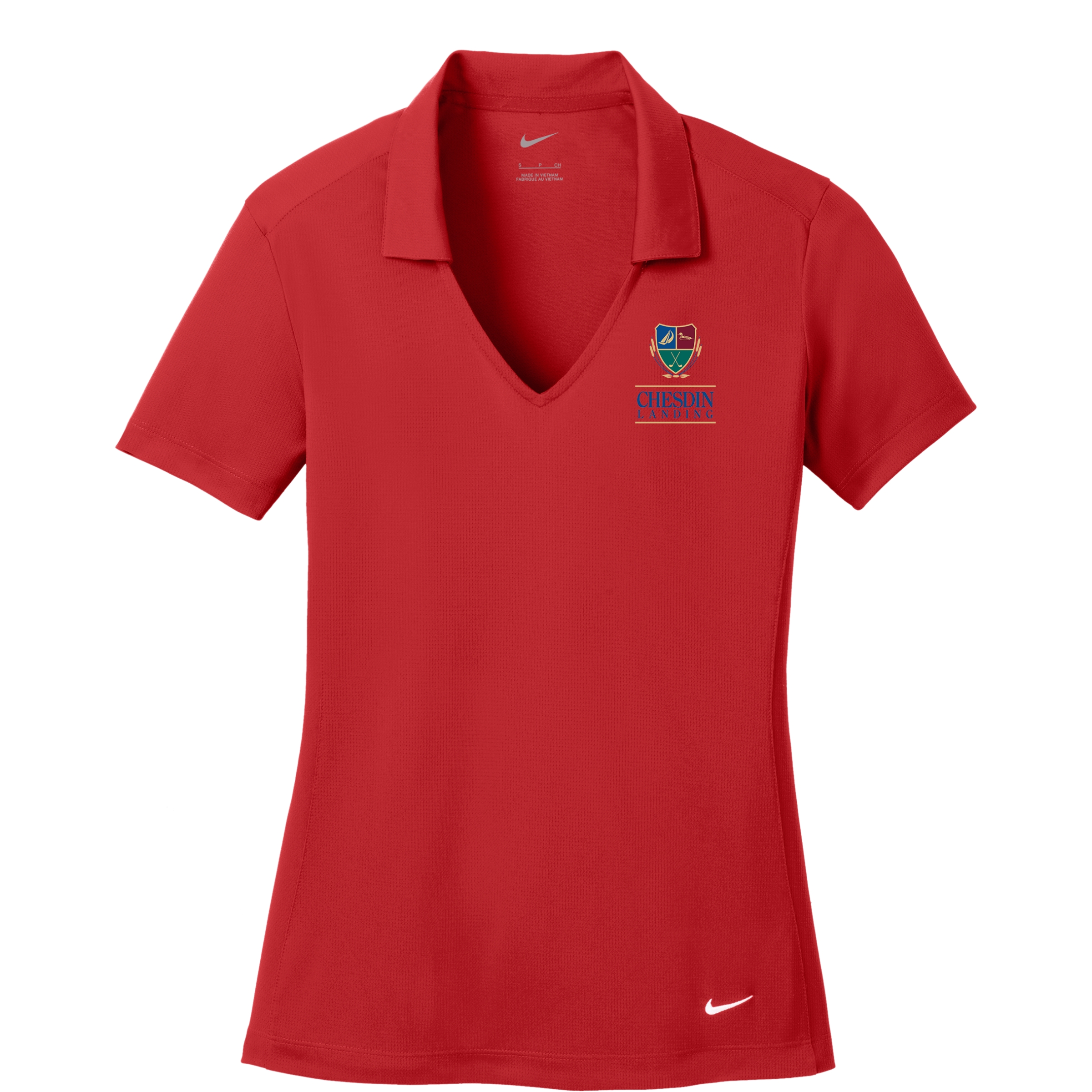 Nike® Ladies Dri-FIT Vertical Mesh Polo 2