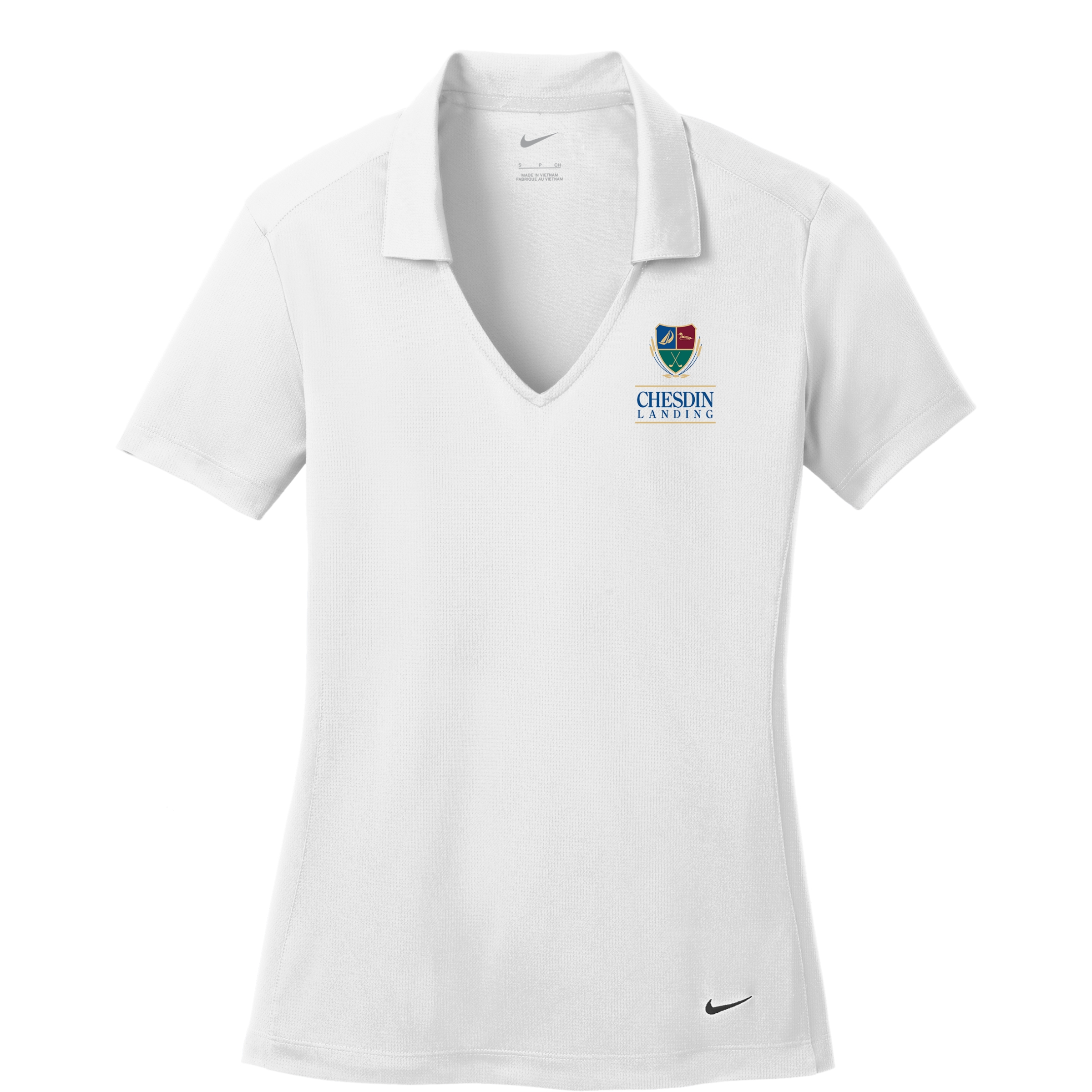 Nike® Ladies Dri-FIT Vertical Mesh Polo 2