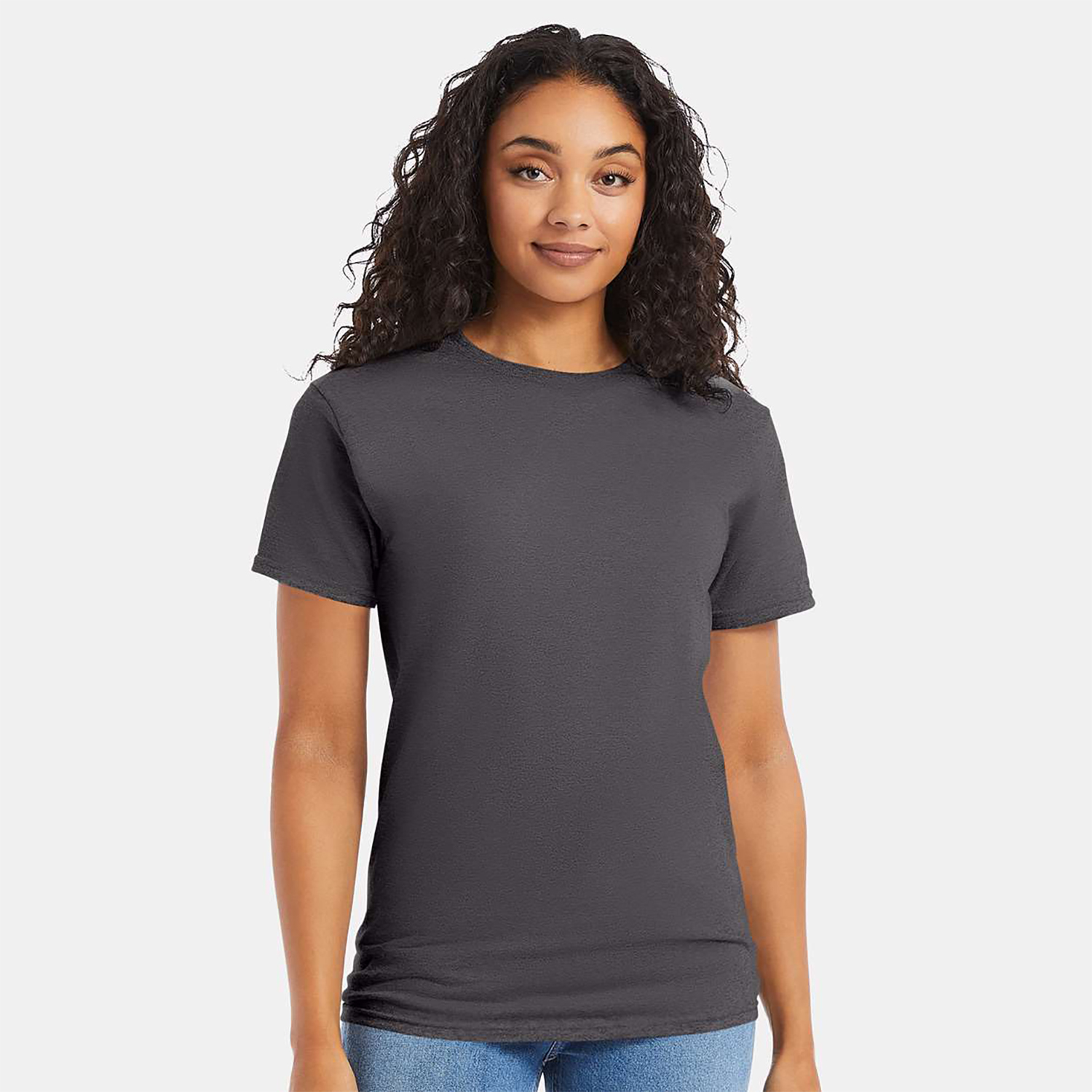 Hanes® Adult 5.2 oz ComfortSoft Cotton T-Shirt 1