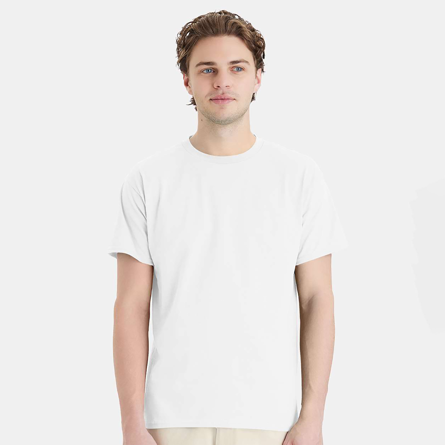 Hanes® Adult 5.2 oz ComfortSoft Cotton T-Shirt 1