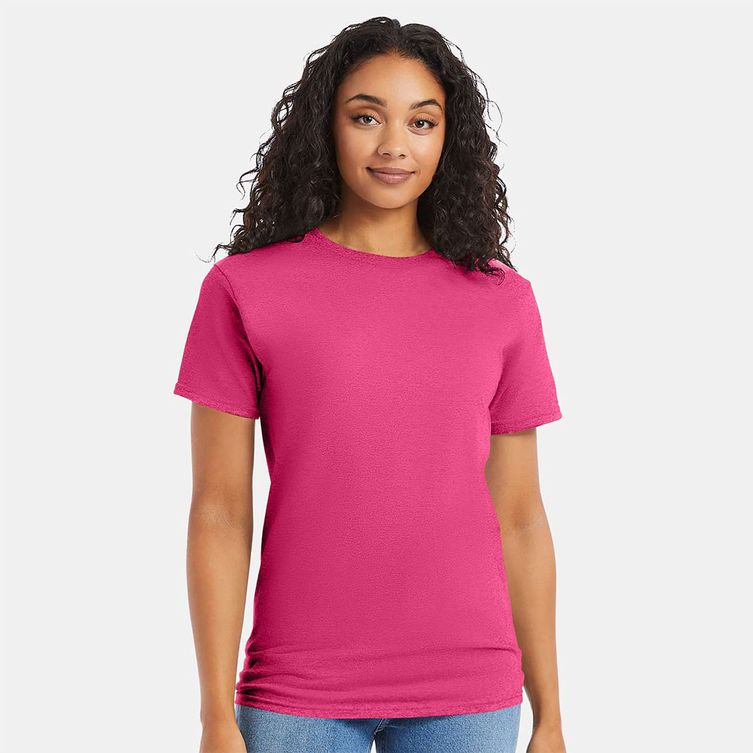 Hanes® Adult 5.2 oz ComfortSoft Cotton T-Shirt 1