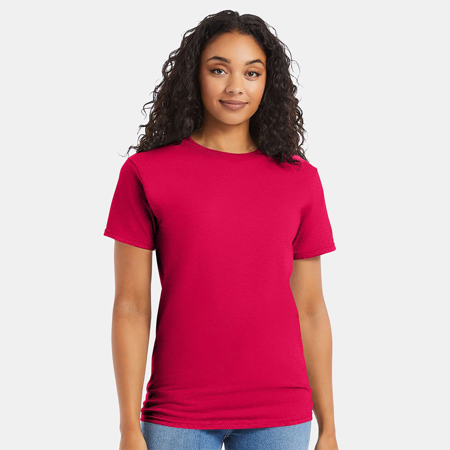 Hanes® Adult 5.2 oz ComfortSoft Cotton T-Shirt 1