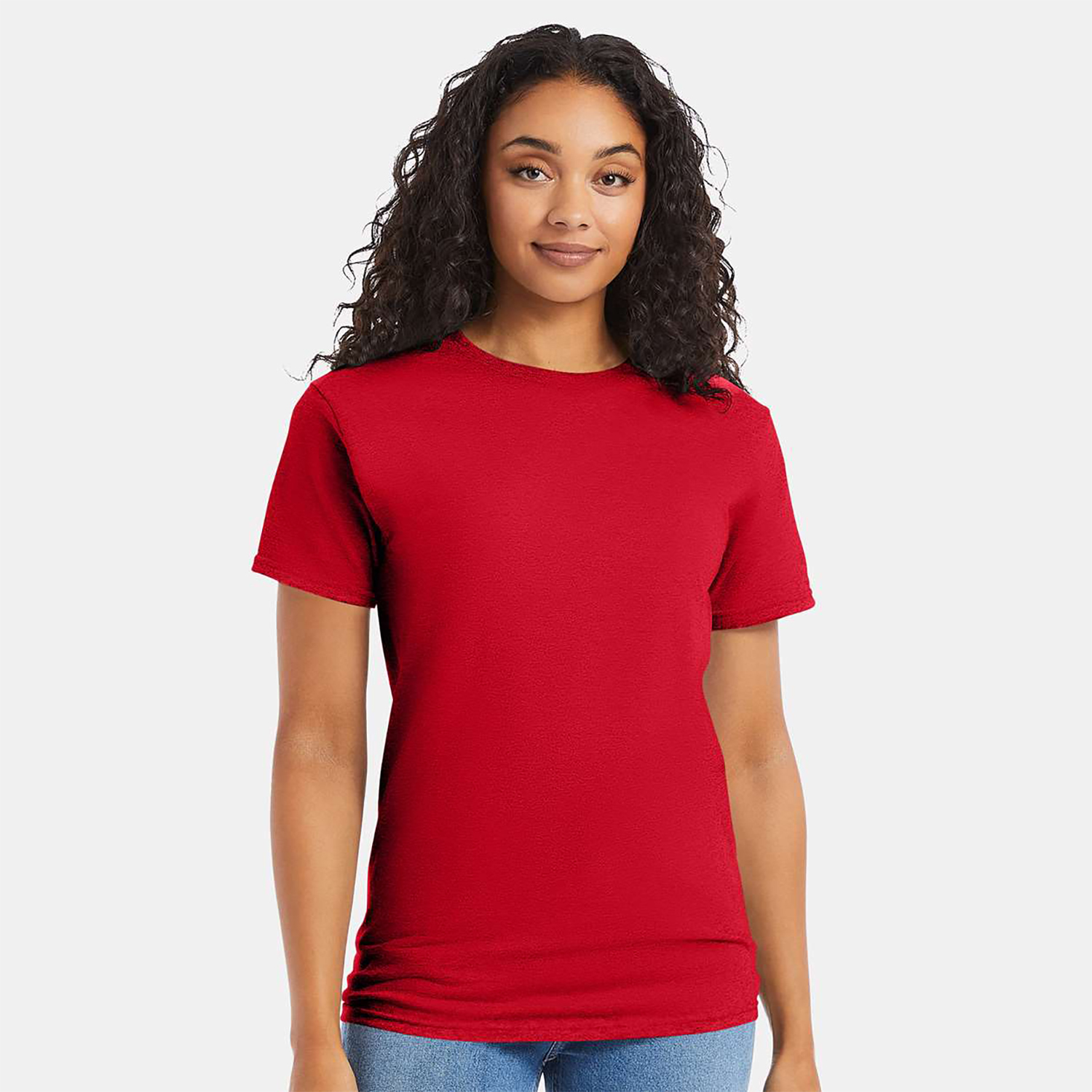 Hanes® Adult 5.2 oz ComfortSoft Cotton T-Shirt 1