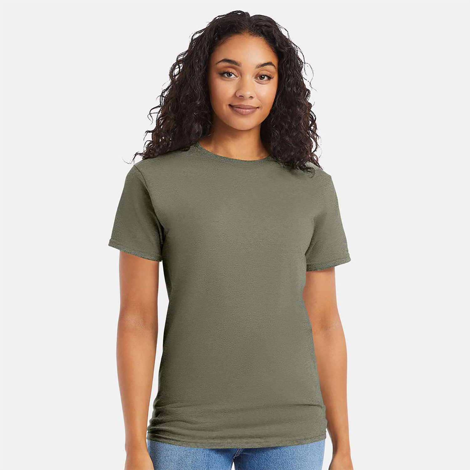 Hanes® Adult 5.2 oz ComfortSoft Cotton T-Shirt 1