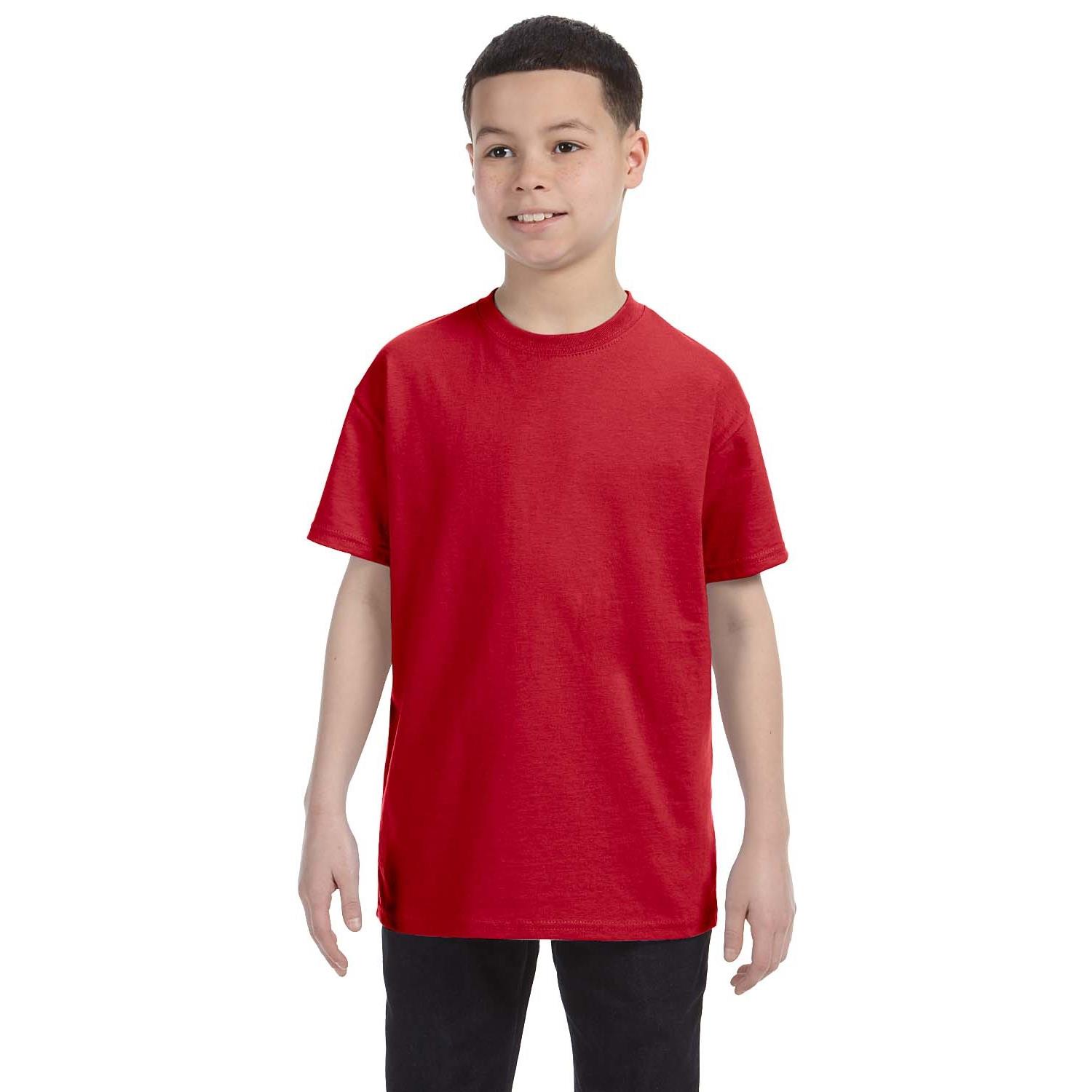Hanes Youth 6.1 Oz. Tagless T-Shirt 1