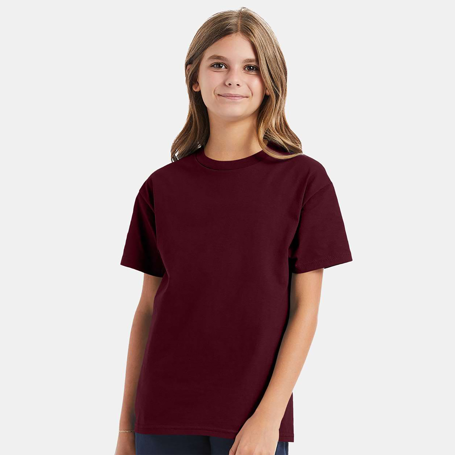 Hanes Youth 6.1 Oz. Tagless T-Shirt 1