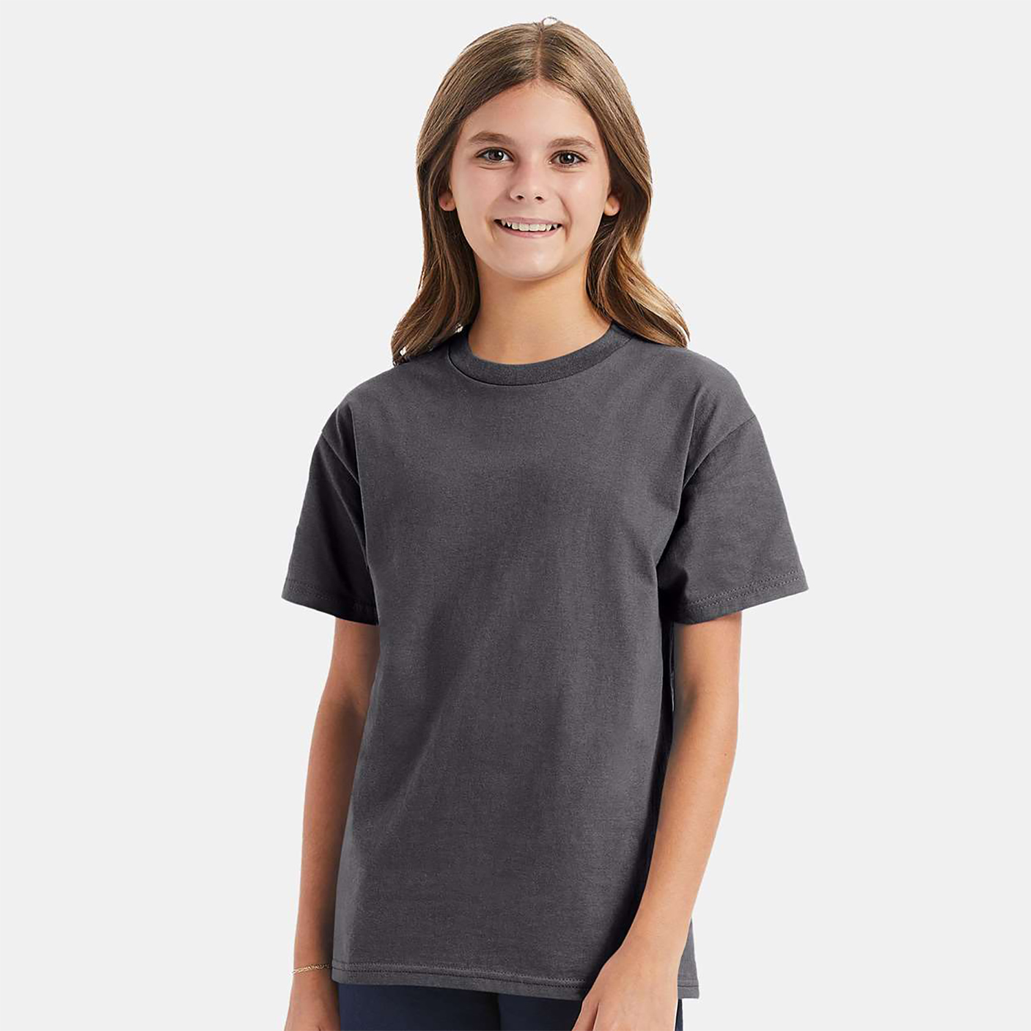 Hanes Youth 6.1 Oz. Tagless T-Shirt 1