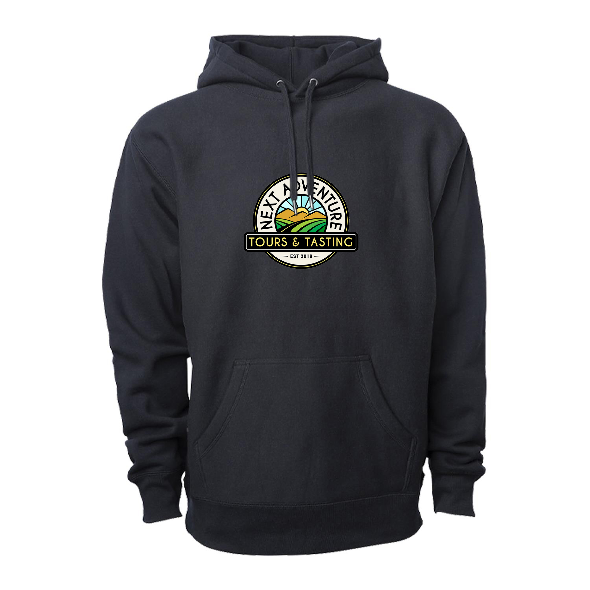 LEGEND MENS PREMIUM 450gm HEAVYWEIGHT CROSS-GRAIN HOODIE 1