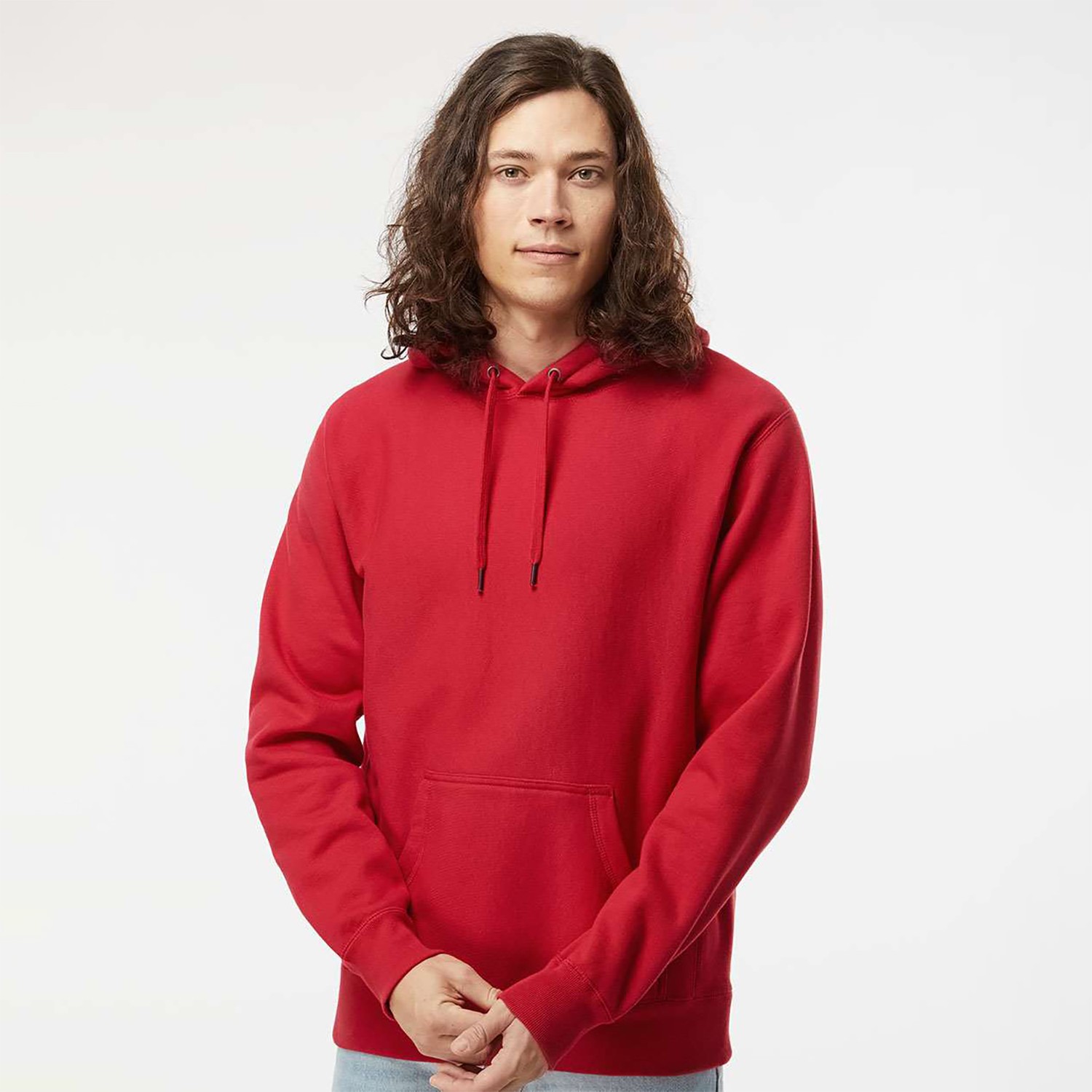 LEGEND MENS PREMIUM 450gm HEAVYWEIGHT CROSS-GRAIN HOODIE 1