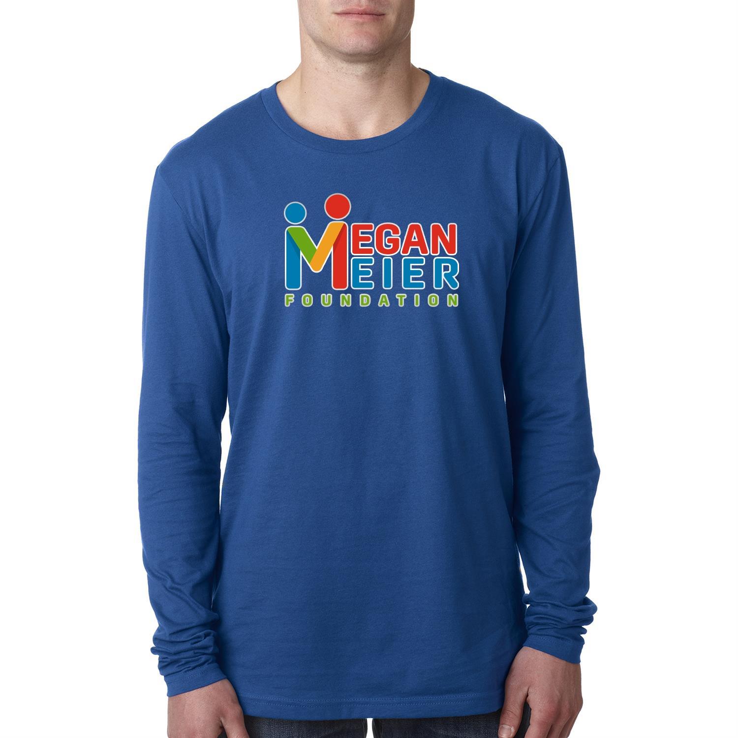 Next Level Men's Cotton Long-Sleeve Crew 1