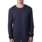Next Level Men's Cotton Long-Sleeve Crew - Midnight Navy Blue Next Level Men's Cotton Long-Sleeve Crew - Midnight Navy Blue