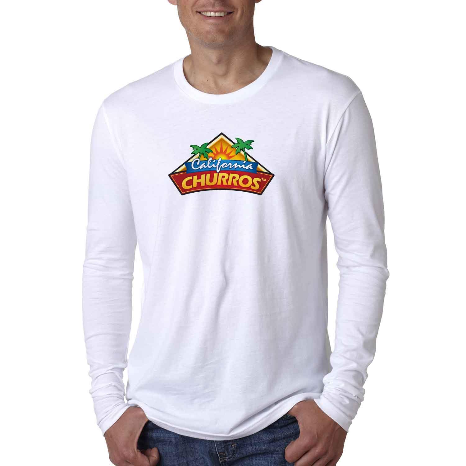 Next Level Men's Cotton Long-Sleeve Crew 1