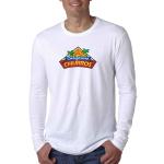 Next Level Men's Cotton Long-Sleeve Crew - White Next Level Men's Cotton Long-Sleeve Crew - White
