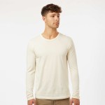 Next Level Men's Cotton Long-Sleeve Crew - Natural White Next Level Men's Cotton Long-Sleeve Crew - Natural White
