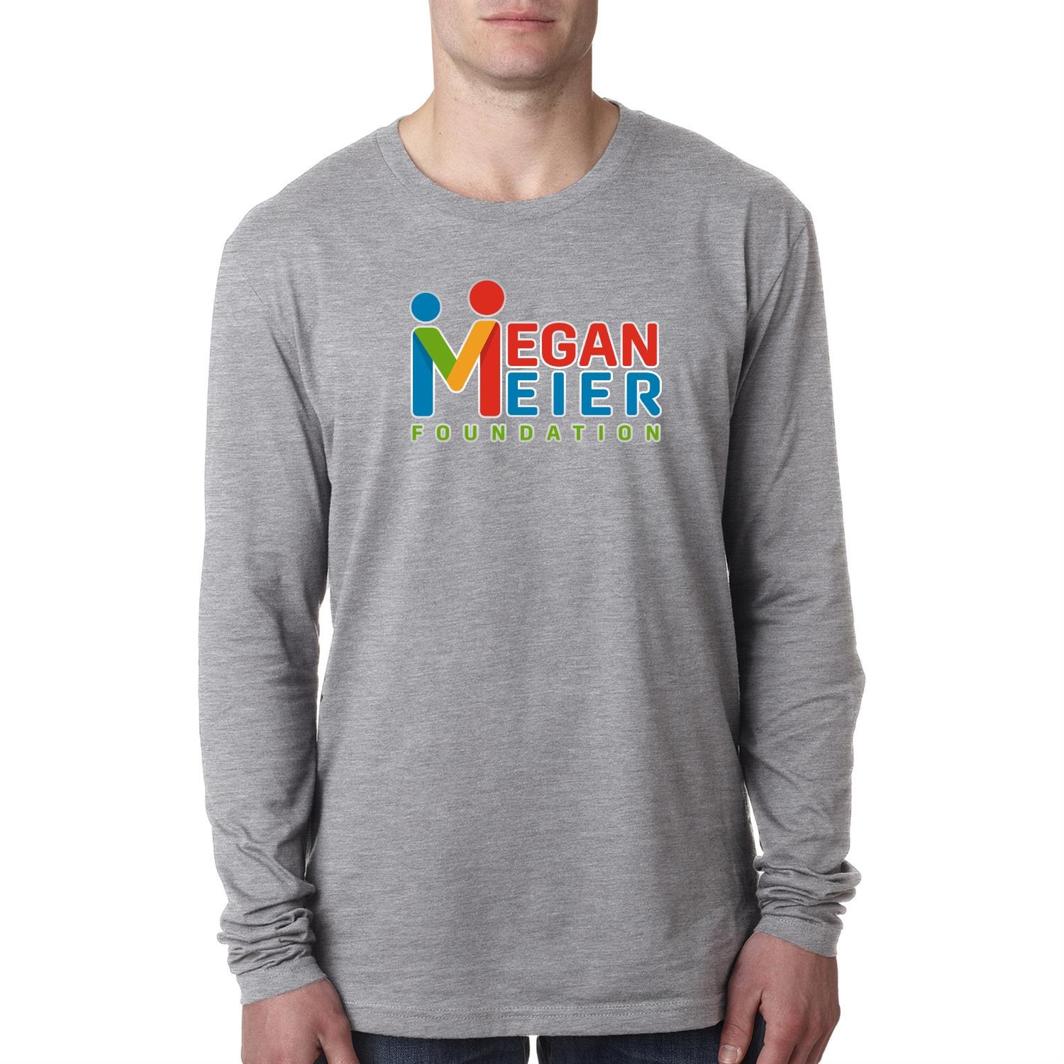 Next Level Men's Cotton Long-Sleeve Crew 1