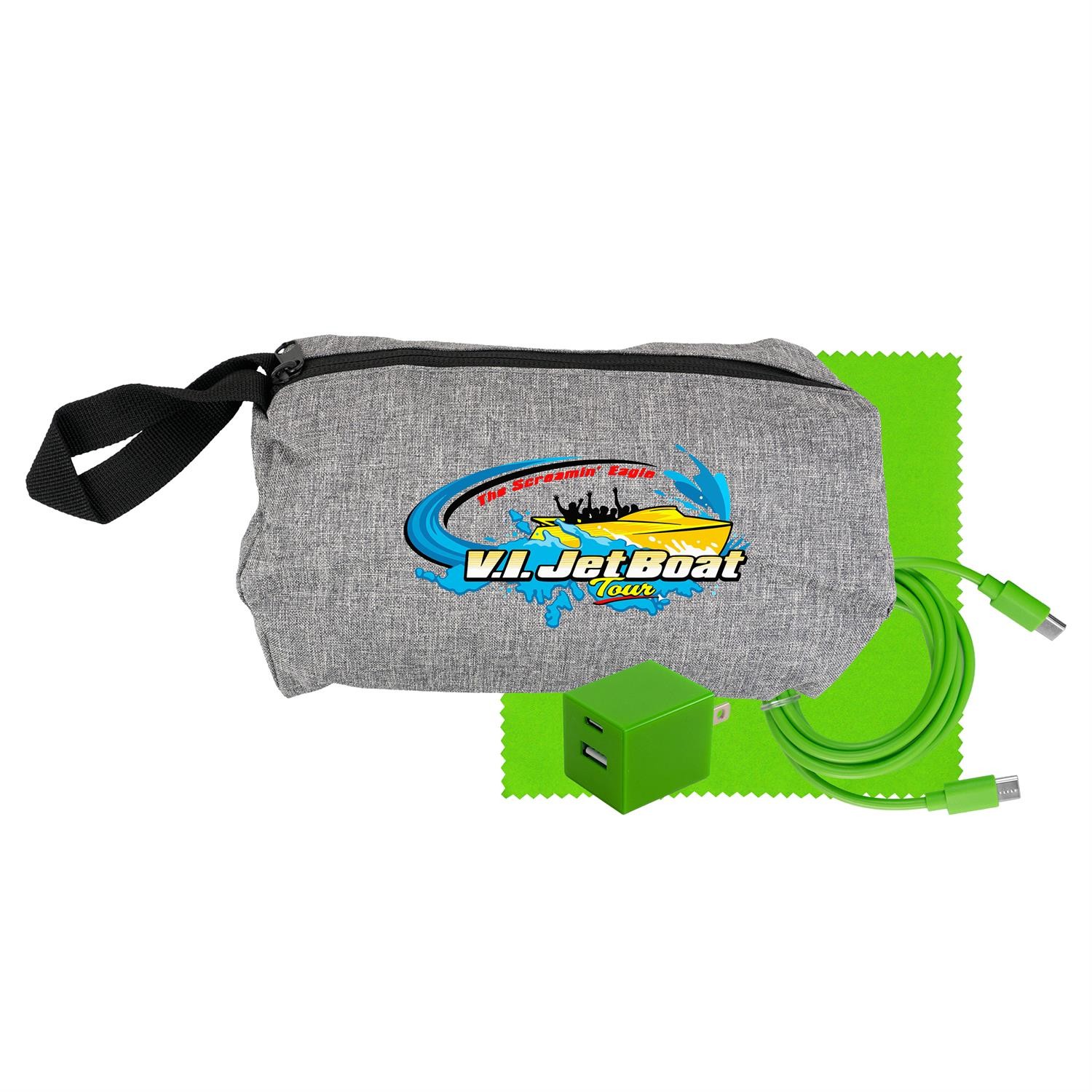 Travel A+C to C Cable, Wall & Cloth Set 1