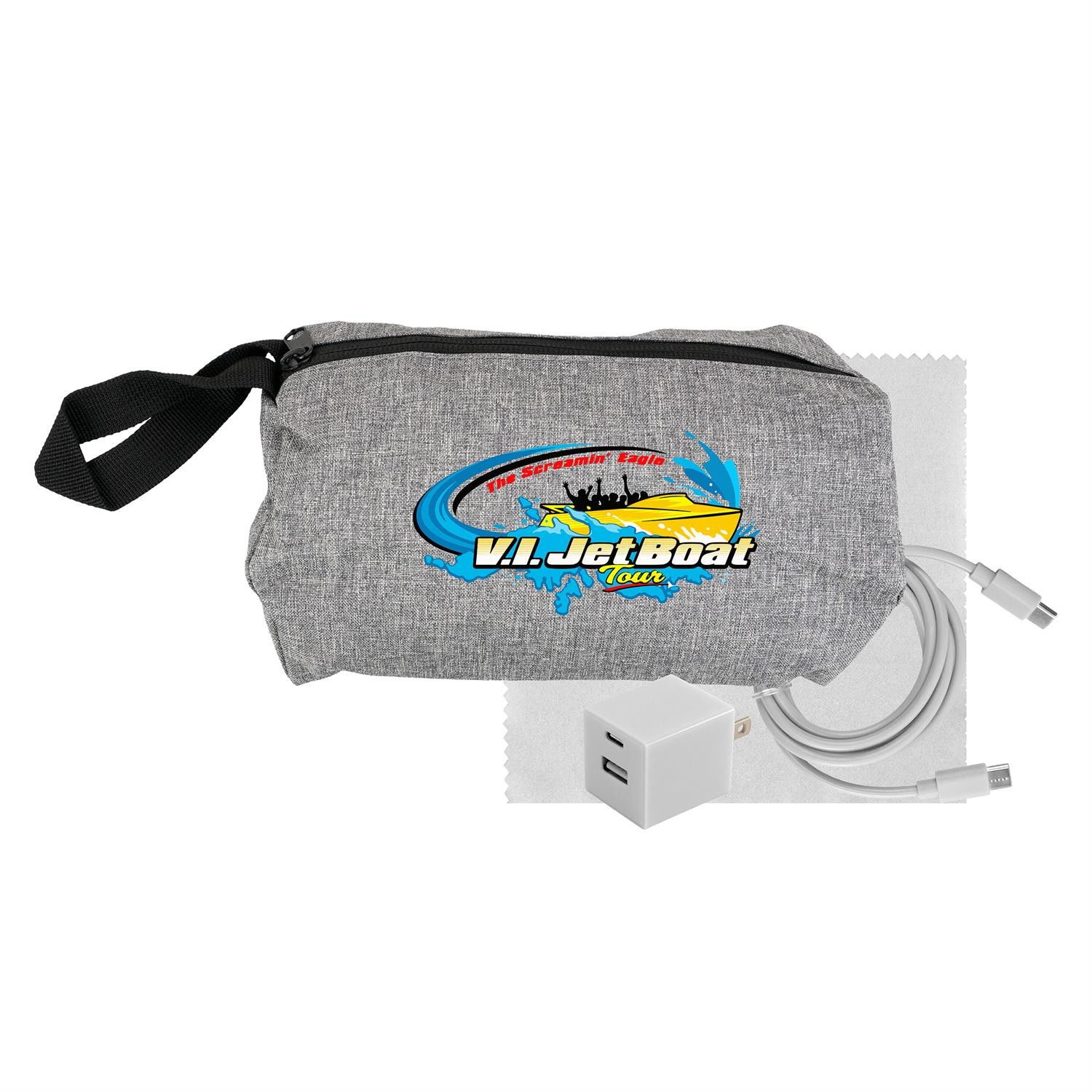 Travel A+C to C Cable, Wall & Cloth Set 1