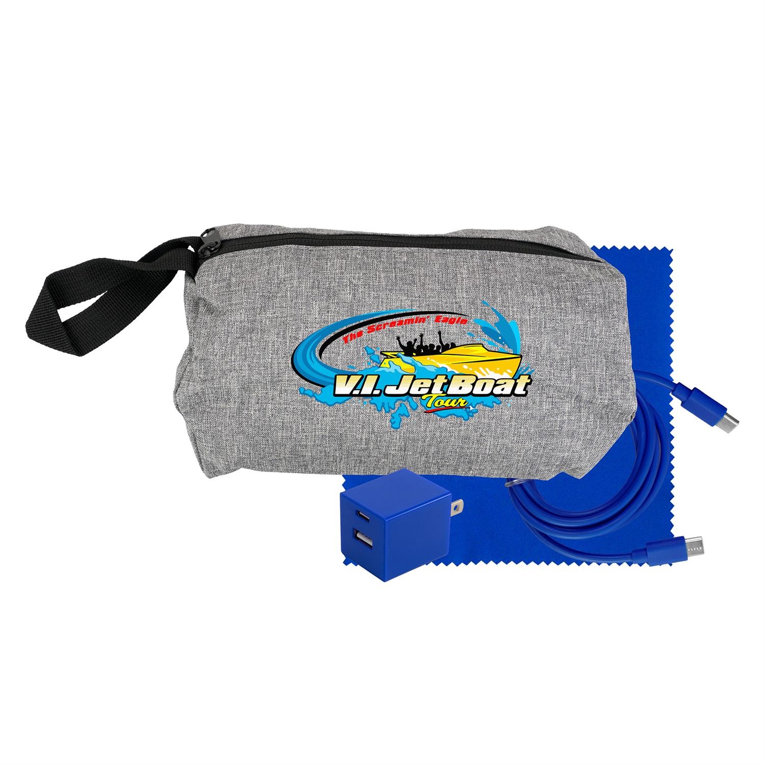 Travel A+C to C Cable, Wall & Cloth Set 1