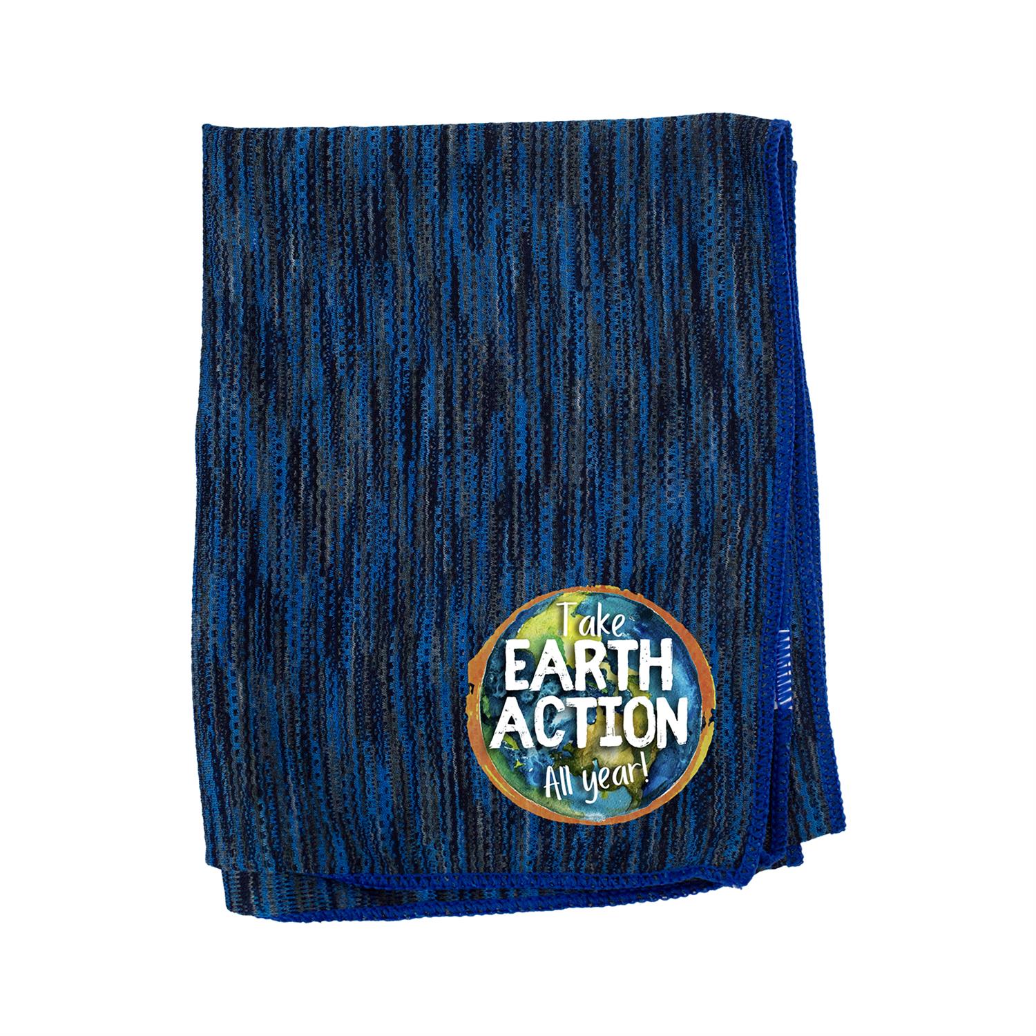 Melange RPET Cooling Towel 1