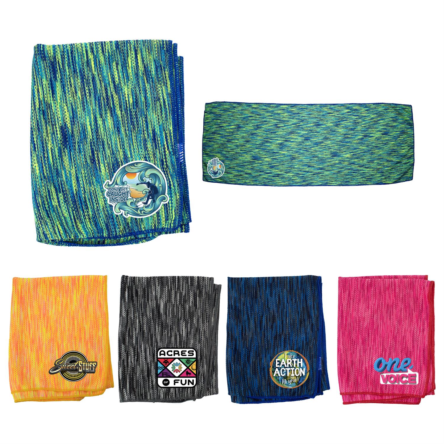 Melange RPET Cooling Towel 1