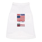 Patriotic Doggie Skins® Tank - White Patriotic Doggie Skins® Tank - White
