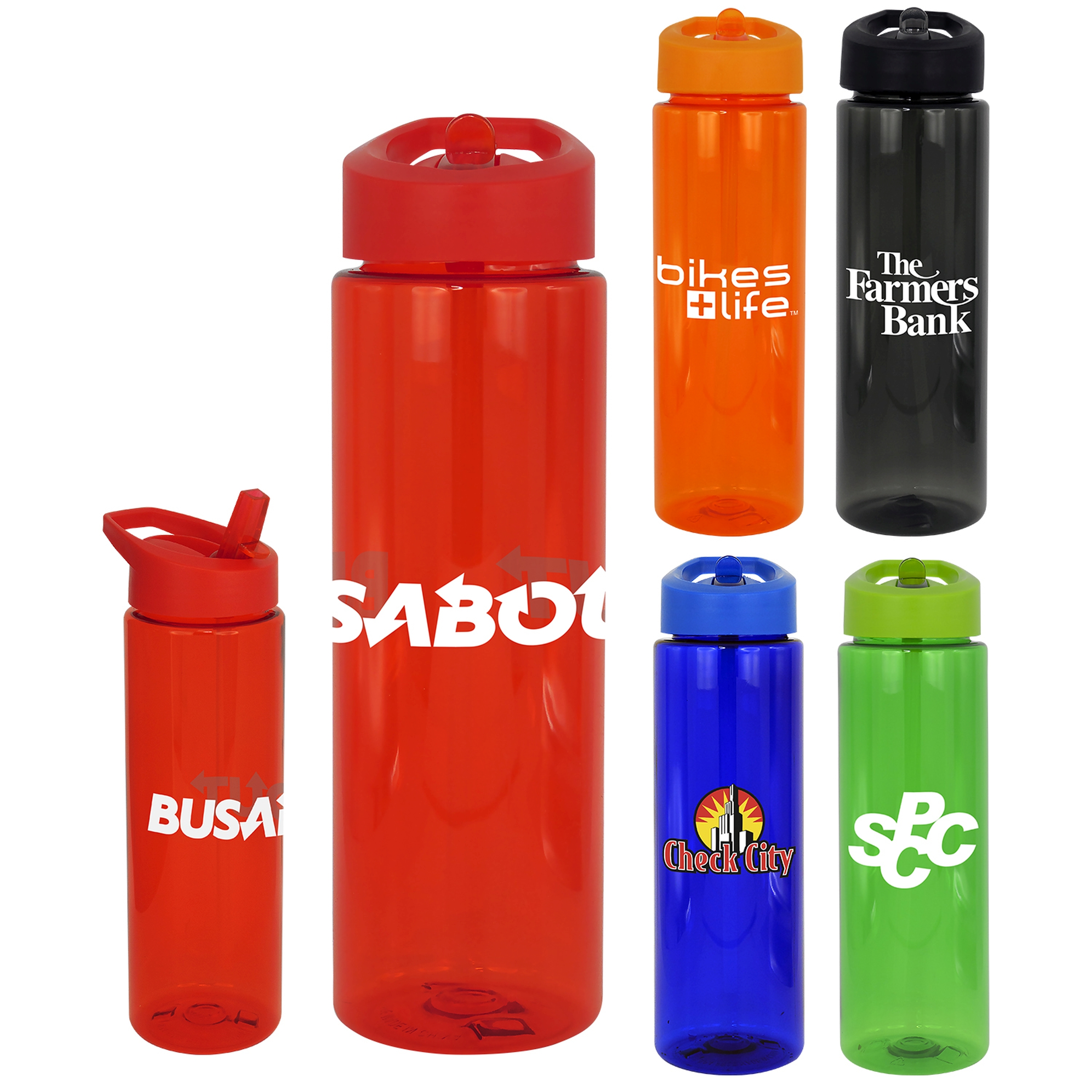 Pop Up 24 oz.. Colorful Bottle 1