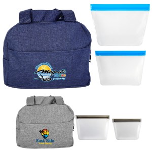 Heathered Bagged Cooler Set 1 Heathered Bagged Cooler Set 1