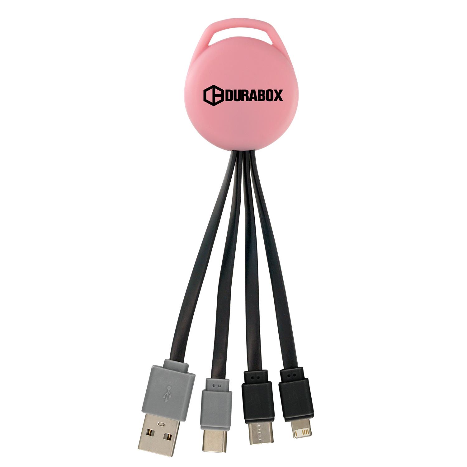 Vivid Dual Input 3-in-1 Charging Cable 1