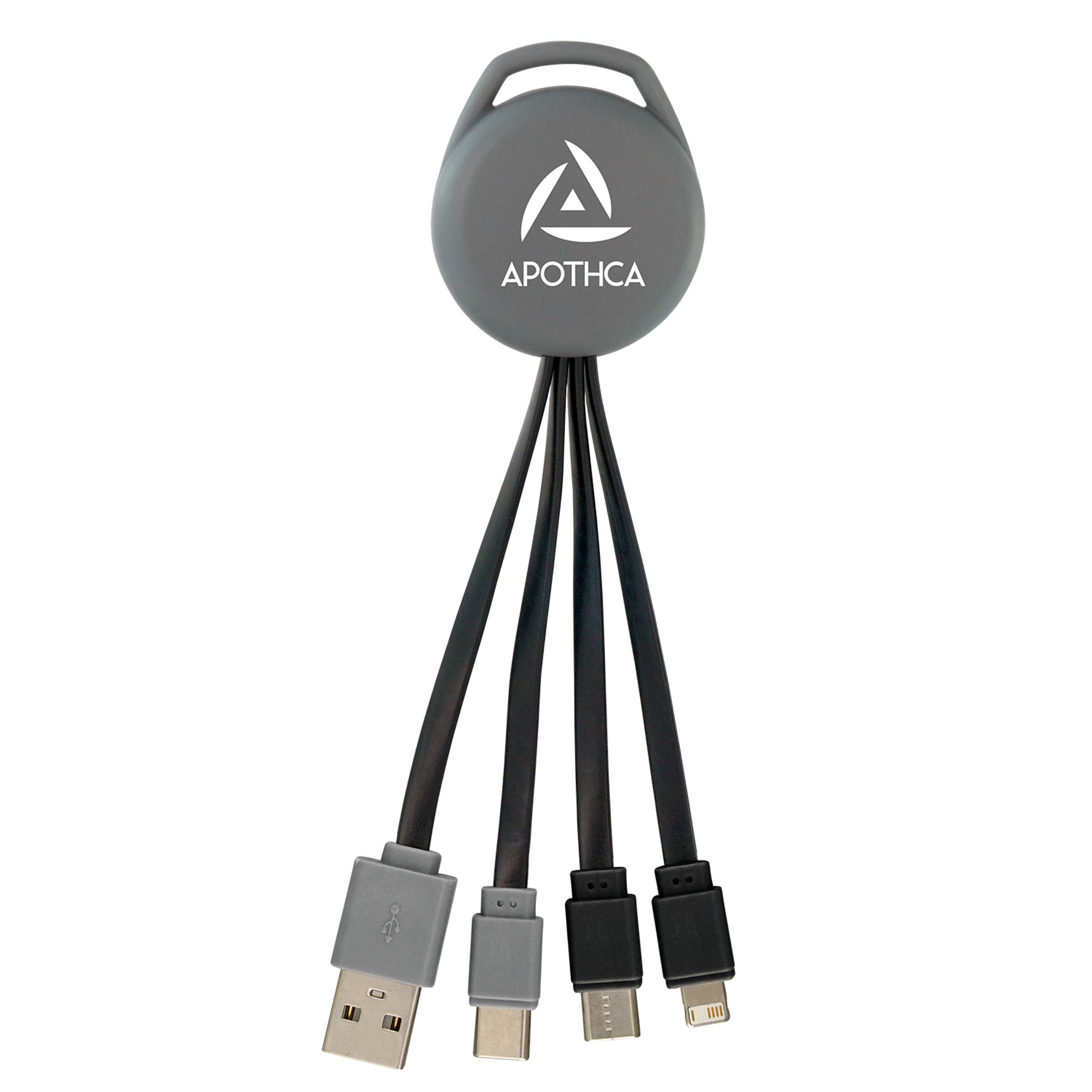 Vivid Dual Input 3-in-1 Charging Cable 1