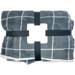 Gift Wrapped Plaid Recycled Blanket - Tag Gift Wrapped Plaid Recycled Blanket - Tag
