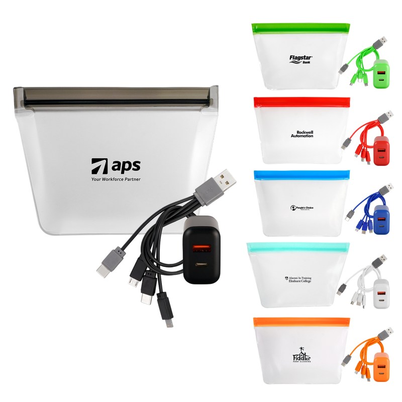 Reusable Fast Charger Techie Set 1 Reusable Fast Charger Techie Set 1