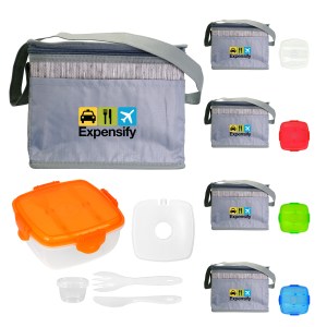 Gray Graph Portion Control Reusable Lunch Set 1 Gray Graph Portion Control Reusable Lunch Set 1