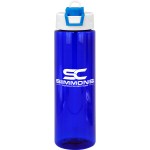 Two Tone Pop Up 24 oz. Colorful Bottle - blue Two Tone Pop Up 24 oz. Colorful Bottle - blue