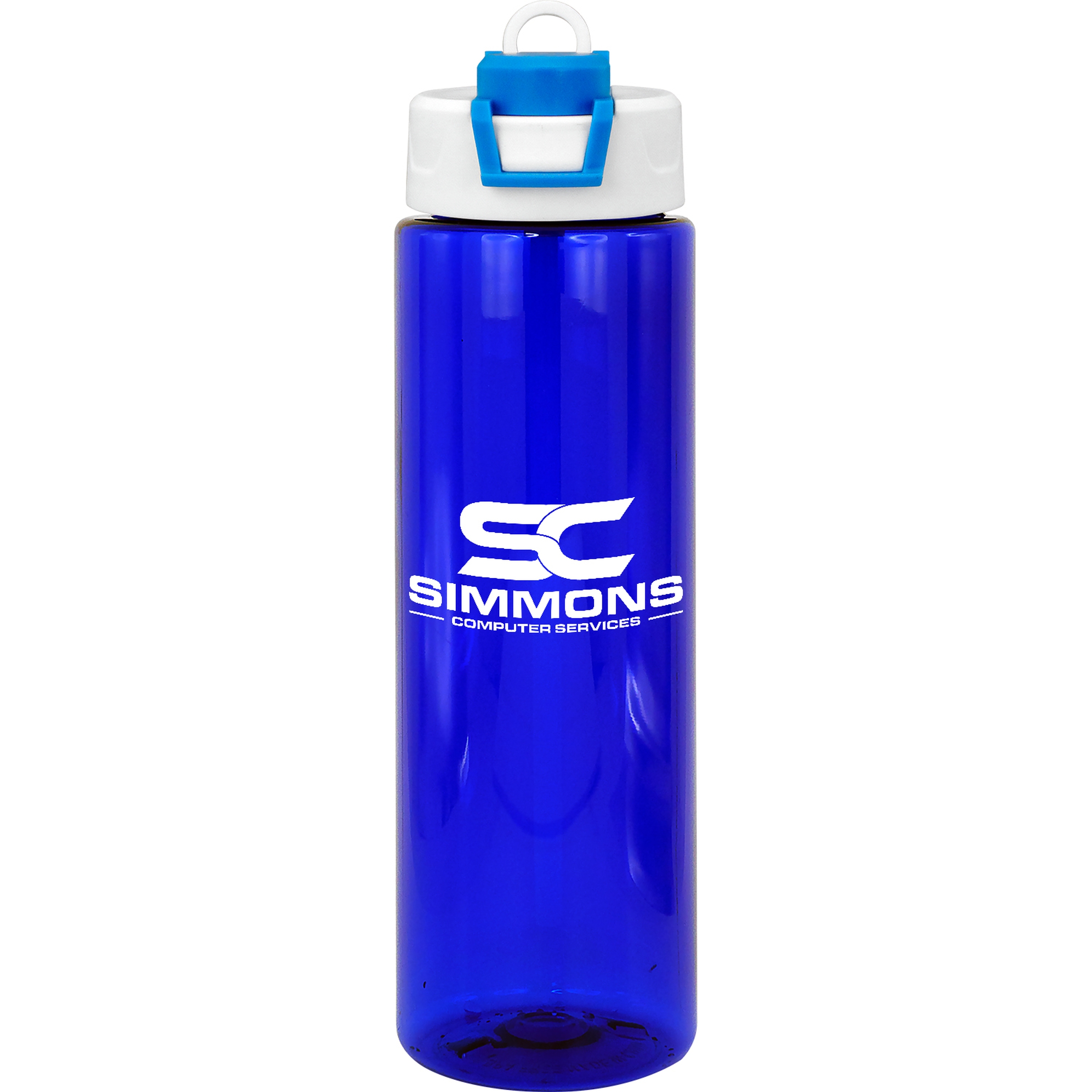 Two Tone Pop Up 24 oz. Colorful Bottle 1
