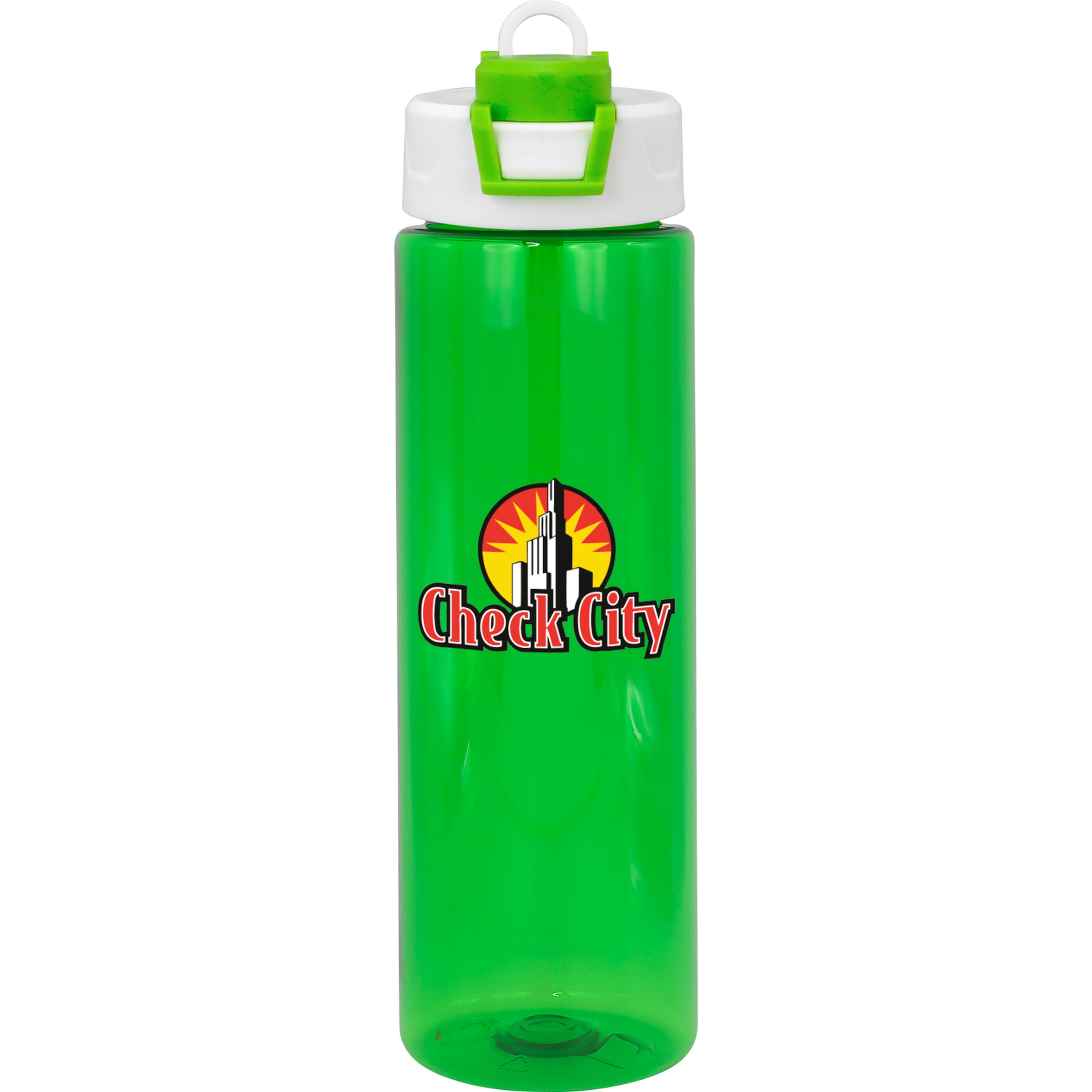 Two Tone Pop Up 24 oz. Colorful Bottle 1