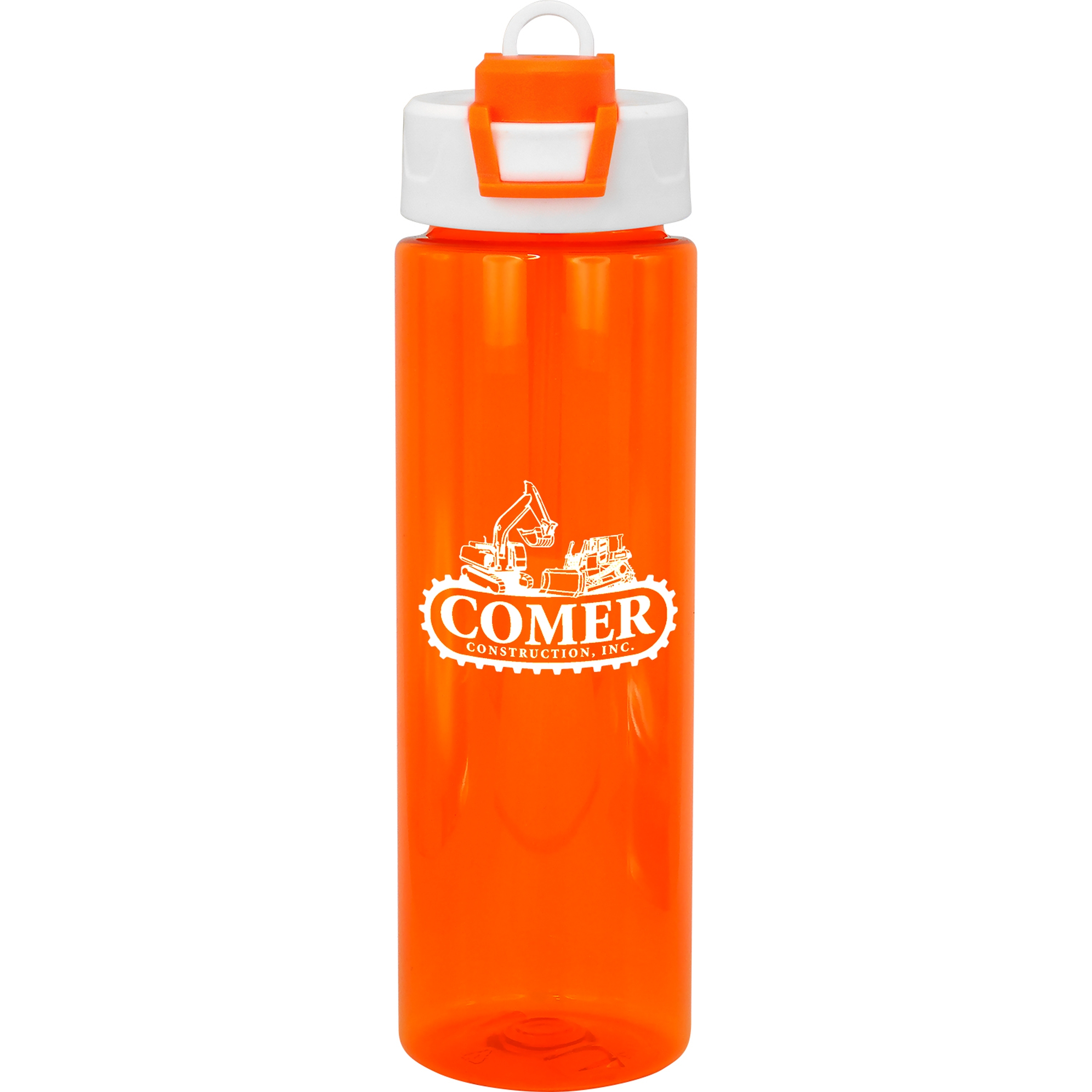 Two Tone Pop Up 24 oz. Colorful Bottle 1
