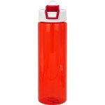 Two Tone Pop Up 24 oz. Colorful Bottle - red Two Tone Pop Up 24 oz. Colorful Bottle - red